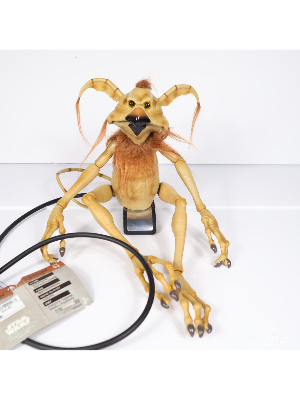 NWT Disney Parks Star Wars Galaxy's Edge Kowakian Monkey Lizard Shoulder Puppet